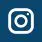 A blue and white icon of an instagram logo.