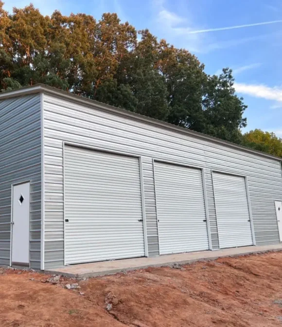 4 Custom Metal Garages